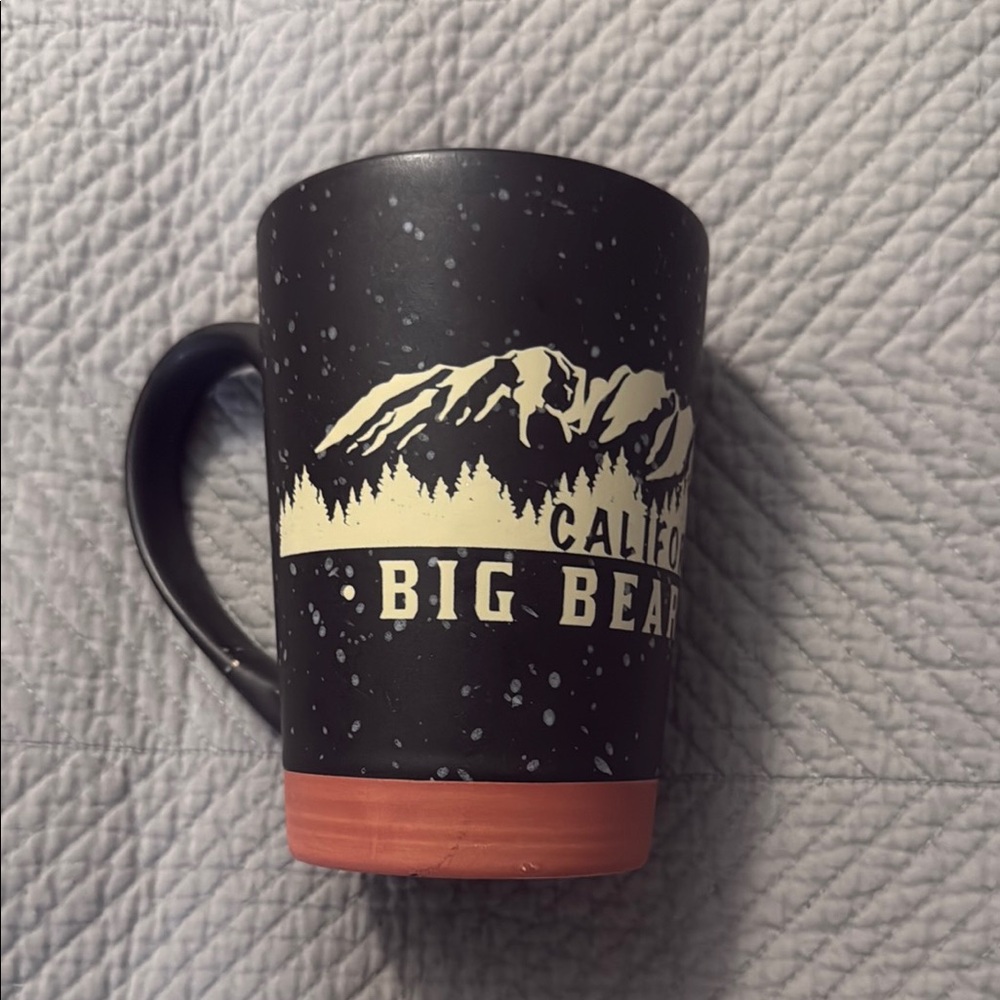 California Big Bear Lake Coffee CupMountain
